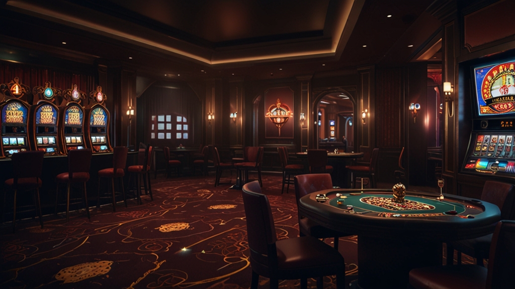 Smartphone met snelle navigatie en compacte app-functies in een casino-omgeving